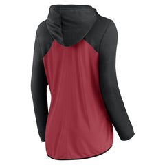 Arizona Cardinals Women's Forever Fan Full-Zip Hoodie - Cardinal/Black outlet