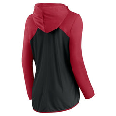 Atlanta Falcons Women's Forever Fan Full-Zip Hoodie - Black/Red discount