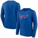 Buffalo Bills Primary Team Logo Long Sleeve T-Shirt - Royal discount