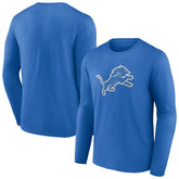 Detroit Lions Primary Team Logo Long Sleeve T-Shirt - Blue online