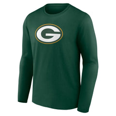 Green Bay Packers Primary Team Logo Long Sleeve T-Shirt - Green cheap