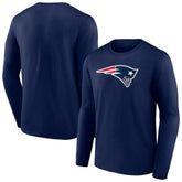 New England Patriots Primary Team Logo Long Sleeve T-Shirt - Navy sale