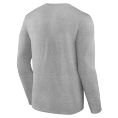 Washington Commanders Primary Team Logo Long Sleeve T-Shirt - Heather Gray outlet