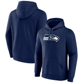 Seattle Seahawks Primary Team Logo Fitted Pullover Hoodie - College Navy online
