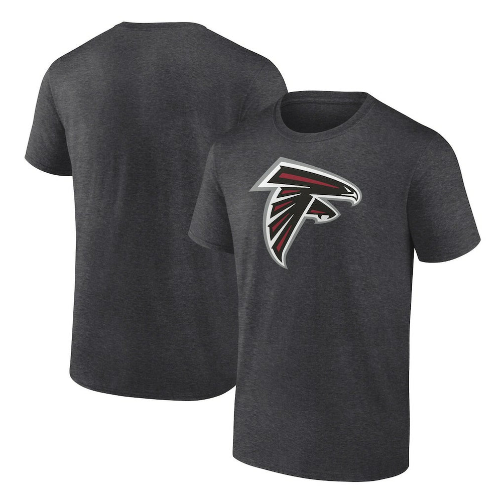 Atlanta Falcons Primary Logo T-Shirt - Heather Charcoal outlet