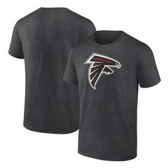 Atlanta Falcons Primary Logo T-Shirt - Heather Charcoal outlet