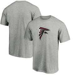 Atlanta Falcons Primary Logo T-Shirt - Heather Gray for sale