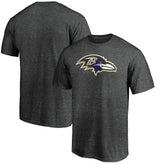 Baltimore Ravens Primary Logo T-Shirt - Heather Charcoal sale