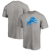 Detroit Lions Primary Logo T-Shirt - Heather Gray discount