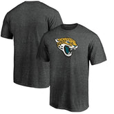 Jacksonville Jaguars Primary Logo T-Shirt - Heather Charcoal discount