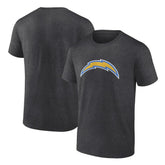 Los Angeles Chargers Primary Logo T-Shirt - Heather Charcoal on sale