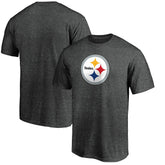 Pittsburgh Steelers Primary Logo T-Shirt - Heather Charcoal on sale