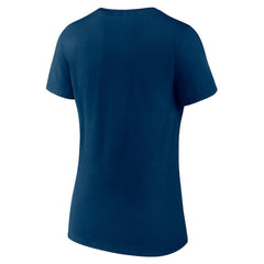Chicago Bears Women's Primary Team Logo V-Neck T-Shirt - Navy outlet