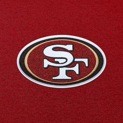 San Francisco 49ers Antigua Victory Chenille Pullover Hoodie - Scarlet cheap