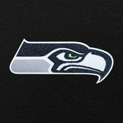 Seattle Seahawks Antigua Victory Chenille Pullover Hoodie - Black sale