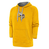 Minnesota Vikings Antigua Victory Chenille Pullover Hoodie - Gold for sale