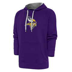 Minnesota Vikings Antigua Victory Chenille Pullover Hoodie - Purple outlet