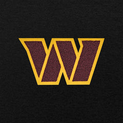 Washington Commanders Antigua Victory Chenille Pullover Hoodie - Black cheap
