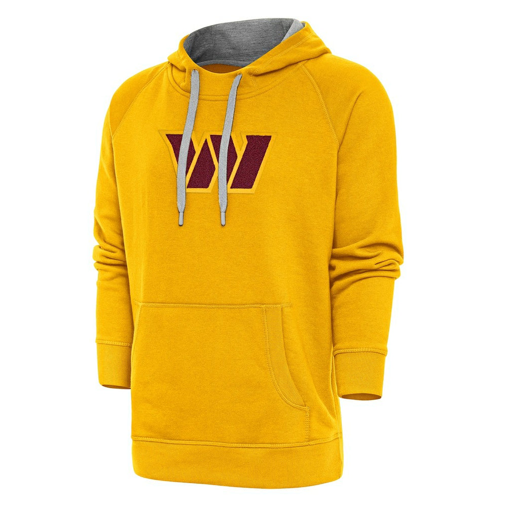Washington Commanders Antigua Victory Chenille Pullover Hoodie - Gold outlet