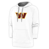 Washington Commanders Antigua Victory Chenille Pullover Hoodie - White discount