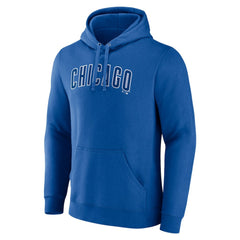 Chicago Cubs Official Wordmark Pullover Hoodie - Royal