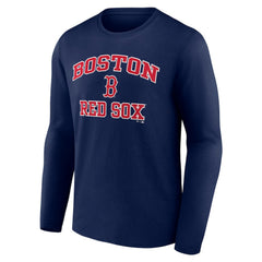 Boston Red Sox Heart and Soul Long Sleeve T-Shirt - Navy