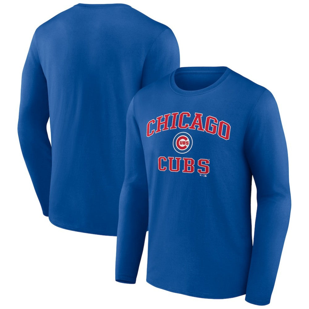 Chicago Cubs Heart and Soul Long Sleeve T-Shirt - Royal