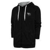 Tennessee Titans Antigua Metallic Logo Victory Full-Zip Hoodie - Black for sale