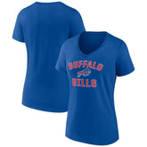 Buffalo Bills Women's Victory Arch Team V-Neck T-Shirt - Royal for sale