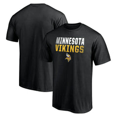 Minnesota Vikings Team Fade Out T-Shirt - Black outlet
