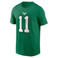 A.J. Brown Philadelphia Eagles Alternate Player Name & Number T-Shirt - Kelly Green | Nike on sale