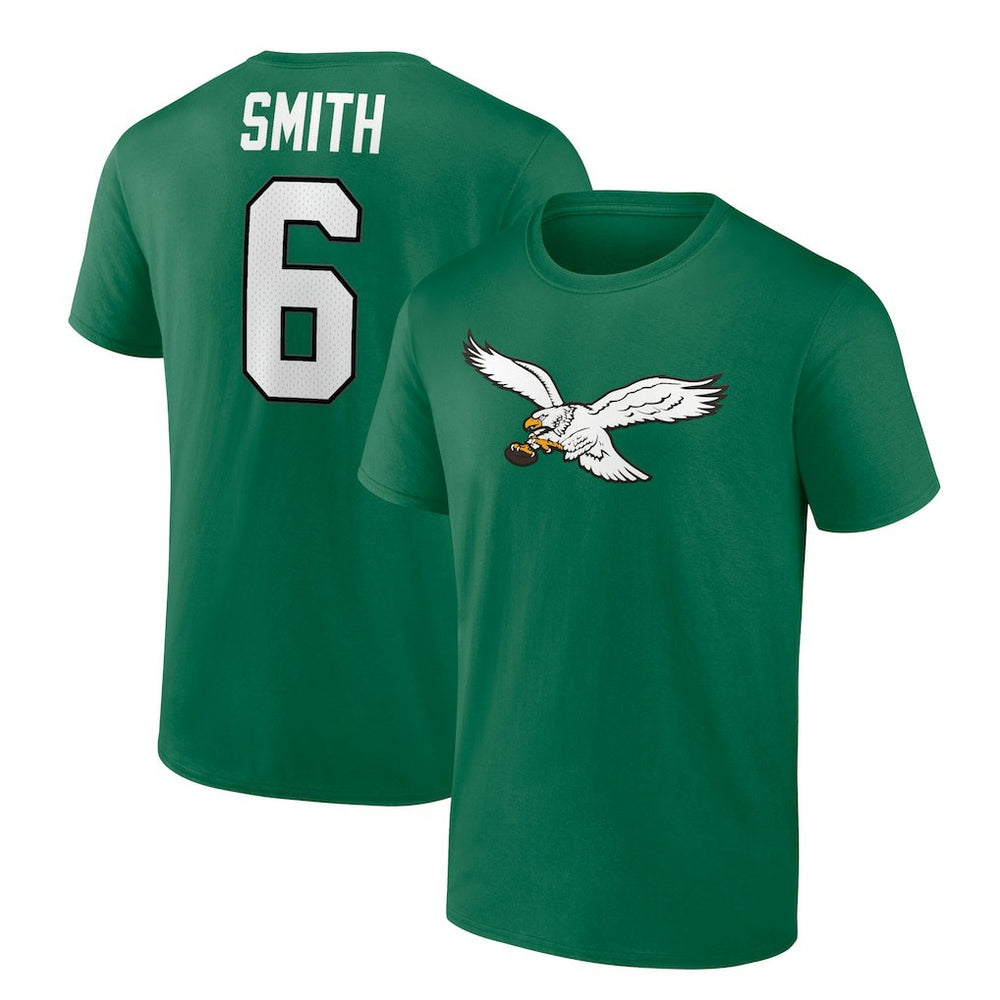DeVonta Smith Philadelphia Eagles Alternate Icon Player Name & Number T-Shirt - Kelly Green on sale