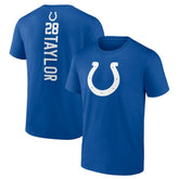 Jonathan Taylor Indianapolis Colts Playmaker T-Shirt - Royal discount