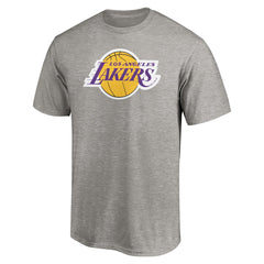 Los Angeles Lakers Logo T-Shirt - Heather Gray for sale