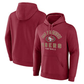 San Francisco 49ers Between the Pylons Pullover Hoodie - Scarlet for sale