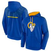Los Angeles Rams Defender Evo Pullover Hoodie - Royal cheap