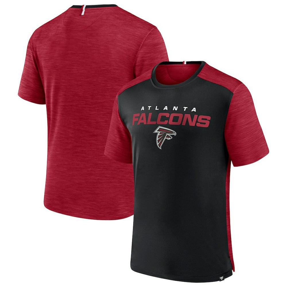 Atlanta Falcons Defender Evo T-Shirt - Black/Red discount