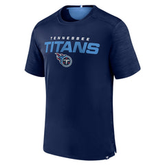 Tennessee Titans Defender Evo T-Shirt - Navy on sale