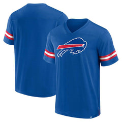 Buffalo Bills Jersey Tackle V-Neck T-Shirt - Royal online