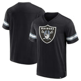 Las Vegas Raiders Jersey Tackle V-Neck T-Shirt - Black for sale