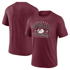 Arizona Cardinals Retro Tri-Blend T-Shirt - Heather Cardinal for sale
