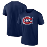 Montreal Canadiens Logo T-Shirt Navy