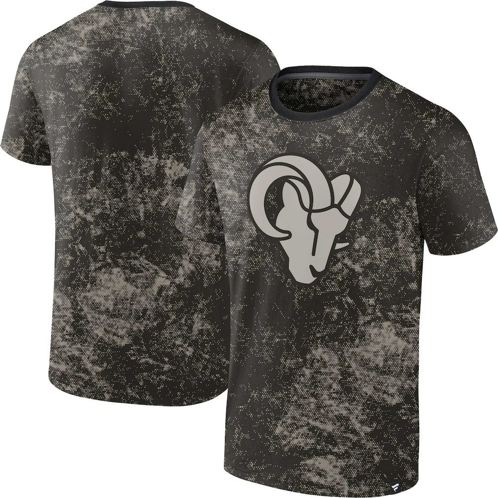 Los Angeles Rams Shadow T-Shirt - Black discount