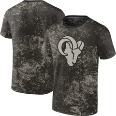 Los Angeles Rams Shadow T-Shirt - Black discount