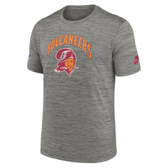Tampa Bay Buccaneers Throwback Sideline Performance T-Shirt - Heather Charcoal | Nike outlet