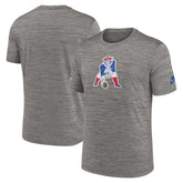 New England Patriots 2023 Sideline Alternate Logo Performance T-Shirt - Heather Charcoal | Nike on sale