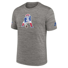 New England Patriots 2023 Sideline Alternate Logo Performance T-Shirt - Heather Charcoal | Nike on sale