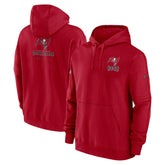 Tampa Bay Buccaneers Sideline Club Fleece Pullover Hoodie - Red | Nike discount