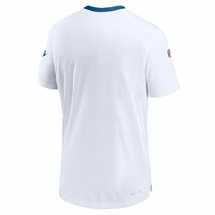 Indianapolis Colts Indiana Nights Alternate Coach Performance T-Shirt - White | Nike outlet