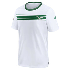 Philadelphia Eagles Men's Sideline Coaches Alternate Performance T-Shirt - White | Nike outlet